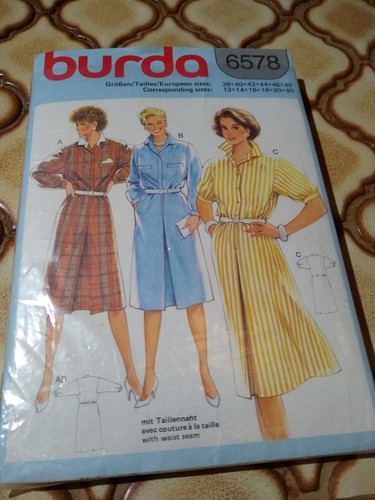 Patron burda robe - burda,