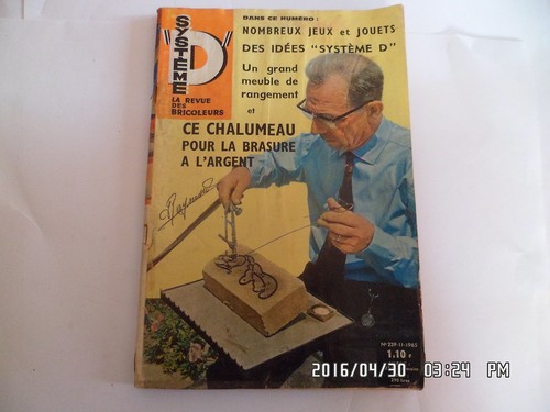 Systeme 239 novembre 1965 - systeme, d