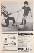 Publicité ancienne aspirateur