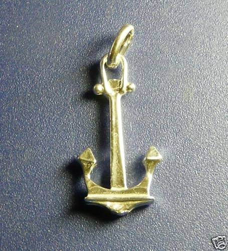 Ancre pendentif argent 925 - argent,