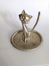 Porte bijoux chat vintage - bijoux,