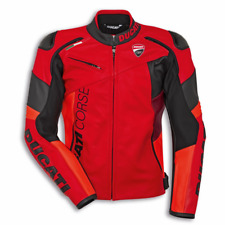 Ducati Dainese Corse C6 Veste en Cuir Perf. Rouge Neuf