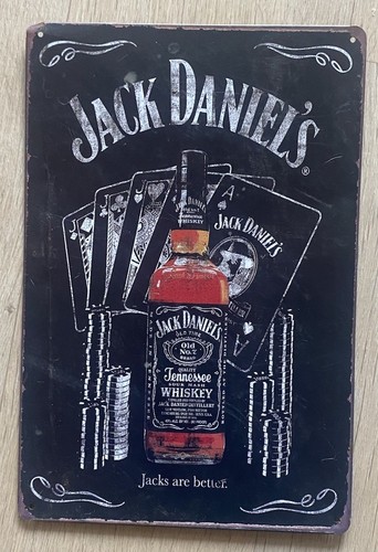 Jack daniels plaque métal - jack,