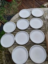 10 ASSIETTES GENEVIEVE LETHU