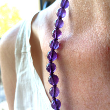 Collier ancien 64 perles en