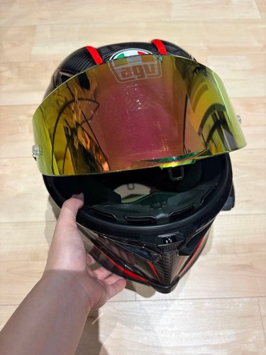 Agv pista full - face, carbon