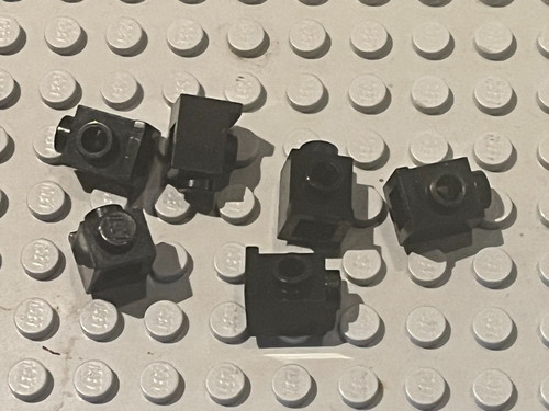 Lego black brick with - x,