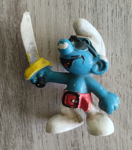 Figurine schtroumpf pirate - schtroumpf,
