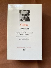 Livre La Pléiade Céline