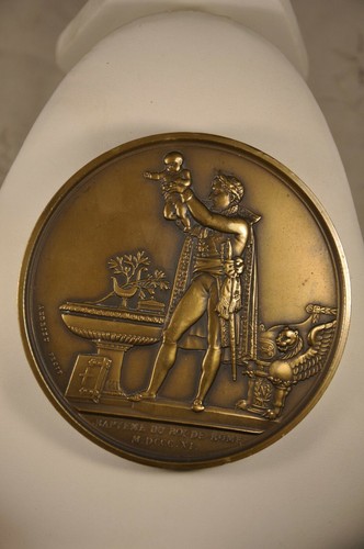 Grande plaque medaille bronze - medaille,