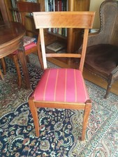 6 chaises style directoire restylisées moderne