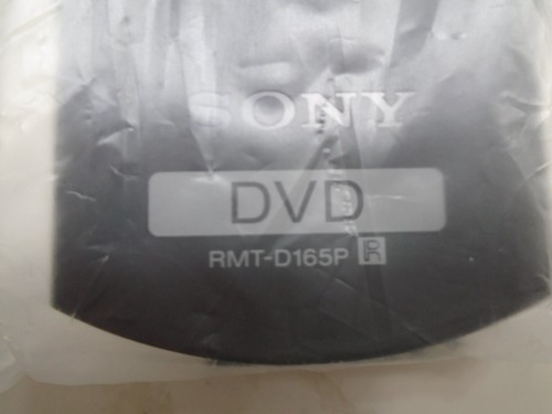 Sony rmt d165p remote control - rmt-d165p,