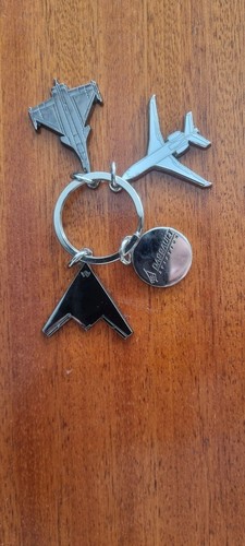 Porte clé chromé dassault - porte,