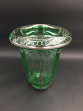 Vase en cristal DAUM décor