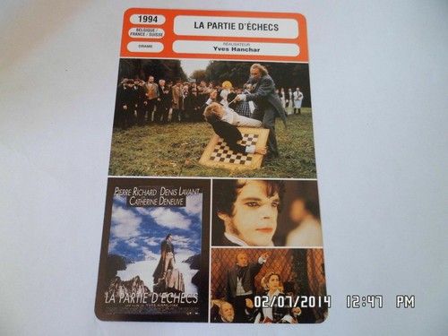 Carte fiche cinema - fiche,