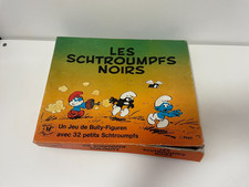 VINTAGE / JEU DE SOCIETE  BULLY 601 1011 / LES SCHTROUMPFS NOIRS / PEYO 1975
