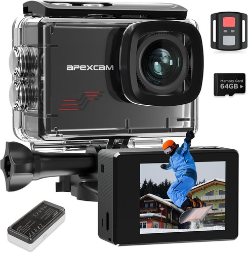 Apexcam m80 caméra sport - m80, 4k
