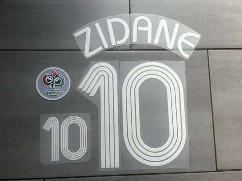 Flocage zidane maillot - #10,