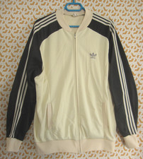 Veste Adidas Superstar ATP Ventex Vintage noir crème Jacket 80'S tracksuit - XL