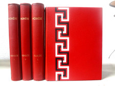L'ILIADE ET L'ODYSSEE- HOMERE-EDITIONS DE L'ODEON-ILLUSTRE PAR ANDRE DUSSARTHOU