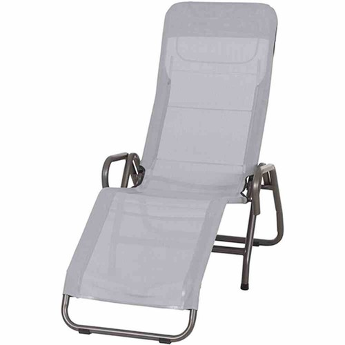 Bito chaise longue gris - bito, acier
