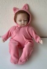 POUPEE BEBE REBORN REALISTE FILLE ENDORMIE 42 cm PAR KEIUMI 