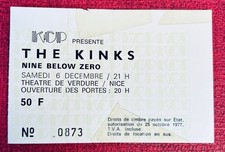 Ticket De Concert 1980 The
