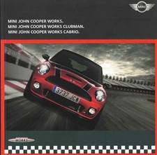 ▄▀▄ Brochure MINI John Cooper Works (2009) Français ▄▀▄