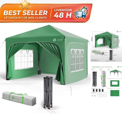 Vounot tonnelle jardin - de, 3x3