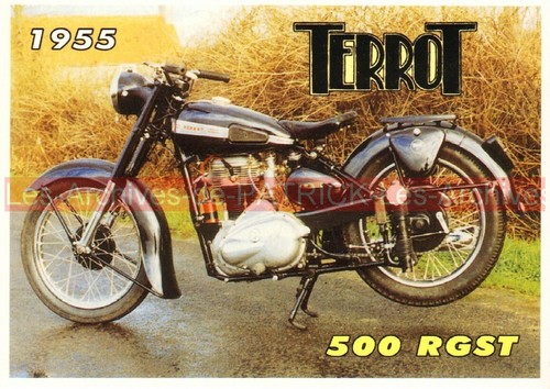 Terrot 500 rgst 1955 carte - terrot,
