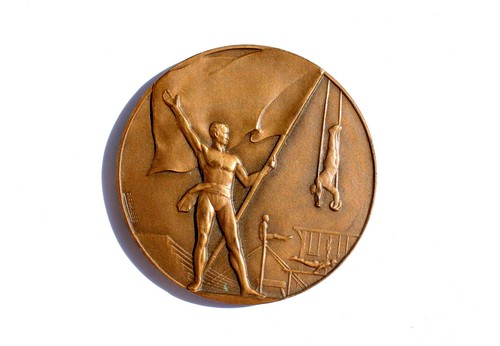 Rare ancien medaille sport - rare,