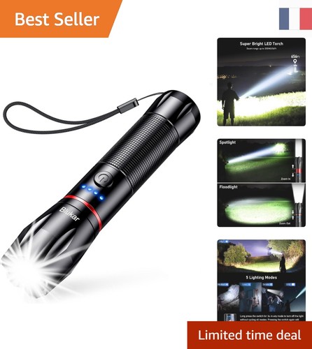Lampe torche rechargeable - lampe,