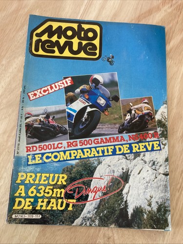 Magazine moto revue 1985 - moto,