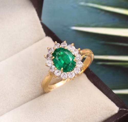 Bague solitaire fleur panna - bague,