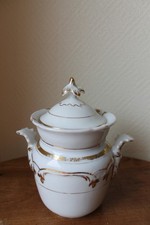 ancien sucrier en porcelaine -