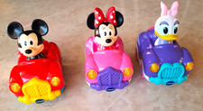 VTech Tut Tut 3 cabriolets magiques sonores lumineux Mickey Minnie Daisy + piles