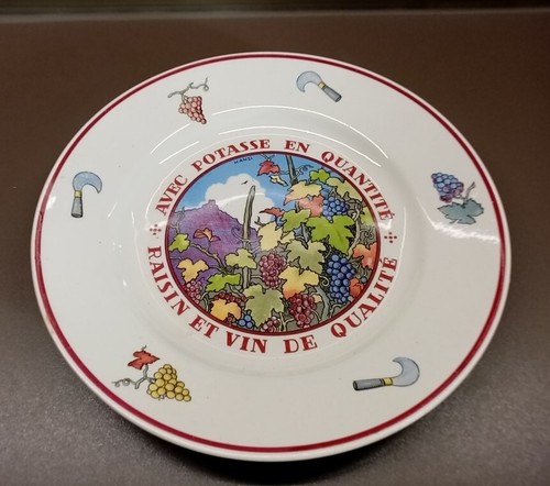 Ancienne assiette publicitaire - assiette,