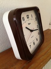 superbe Horloge pendule FLASH   Vintage An 50's 60's