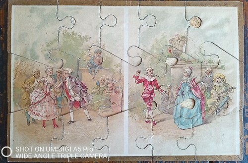 Puzzles ancien fin - , 19è