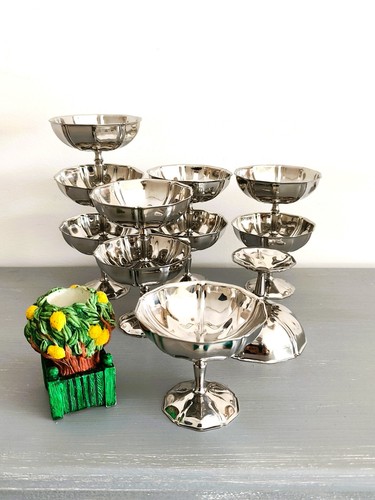 Lot coupes glace - coupes, à