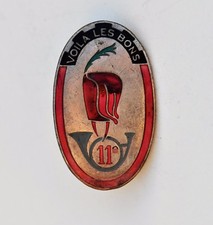 11° Régiment de Chasseurs a Cheval, Poinçon Arthus Bertrand, plumet vert