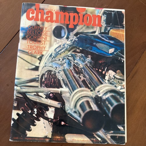 Champion revue auto 19 - champion, n°