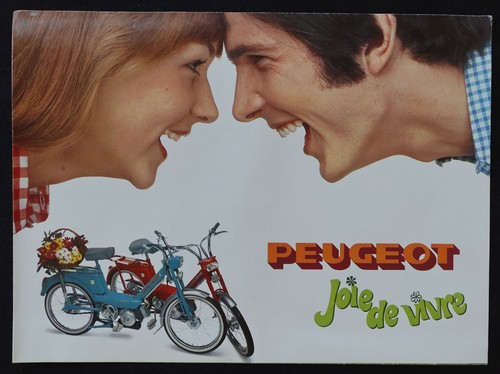 Publicité peugeot joie - , vivre