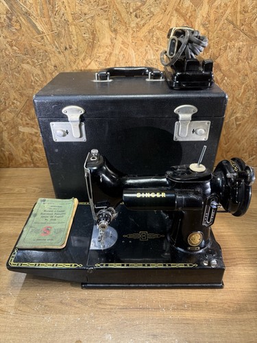Machine coudre singer 221k - machine, à