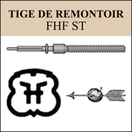 401 tige remontoir fhf - de,