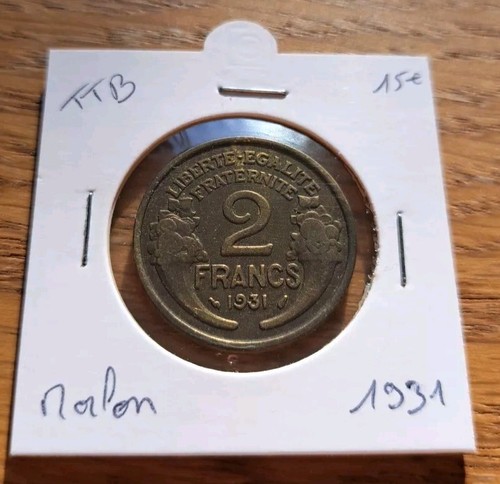 Pièce monnaie francs - pièce, de