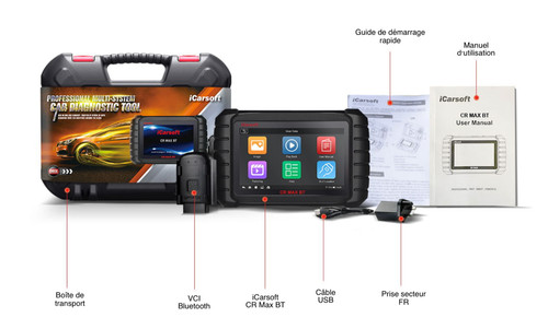 Icarsoft max valise - cr, bt