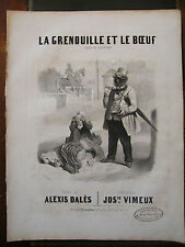 "Partition Sheet Music 19 ème