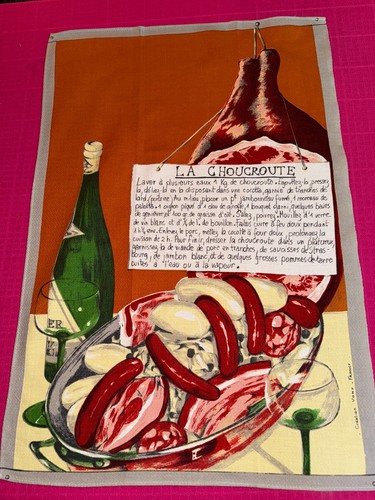 Torchon ancien 1970 vony - torchon,