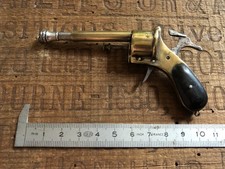 coupe cigare pistolet ancien a systeme automatique + crayon accessoire fumeur
